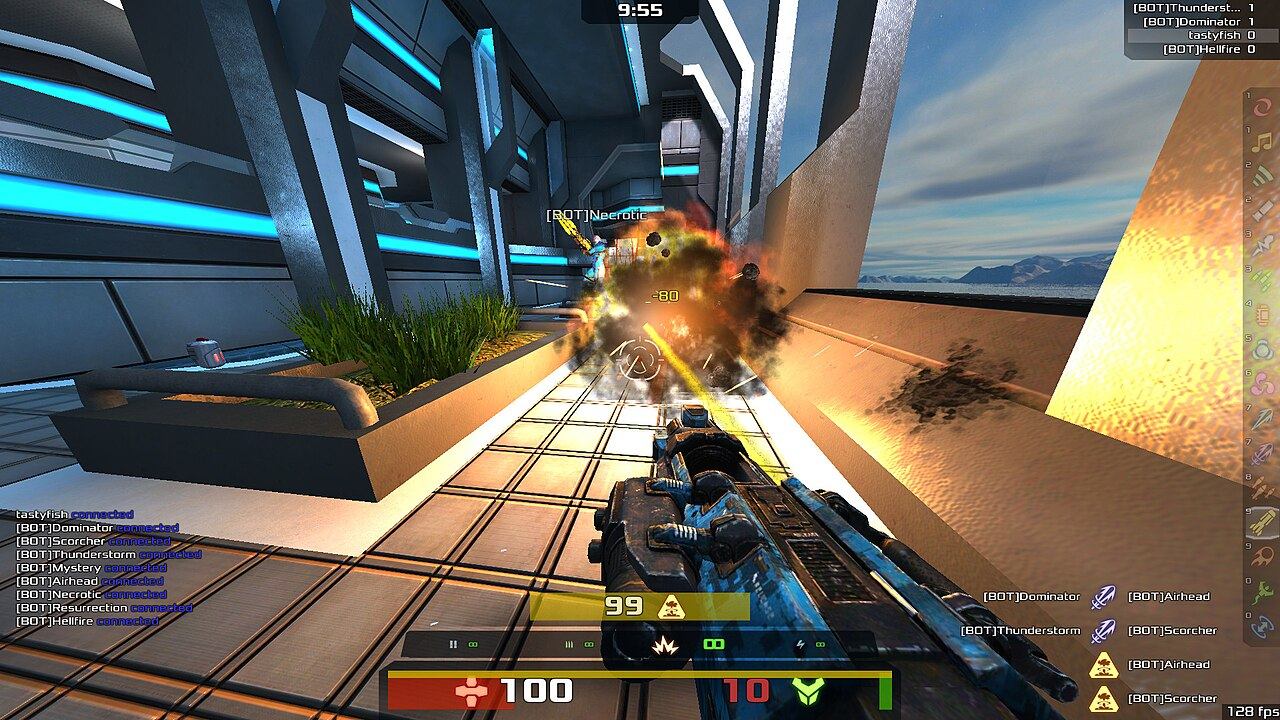 Screenshot of Xonotic